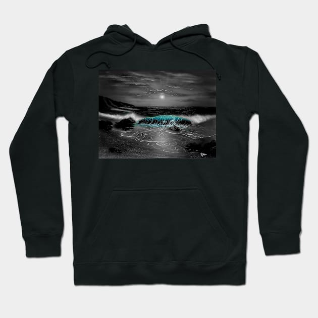 Hawaiian seascape t-shirt Hoodie by Coreoceanart